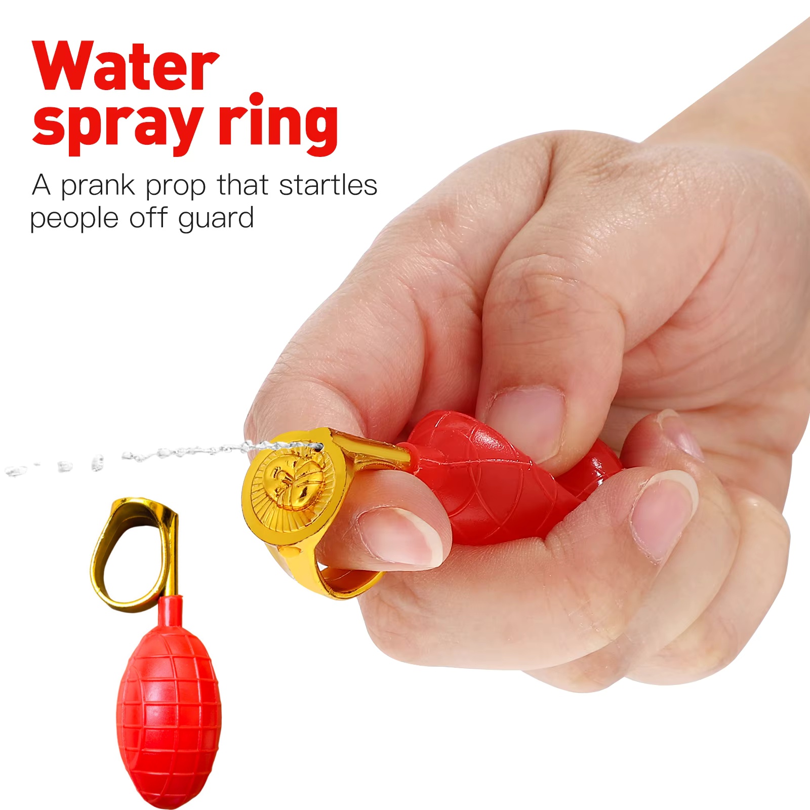Party Games Physical - 1/5 Pezzi Anello Magico con Spruzzo