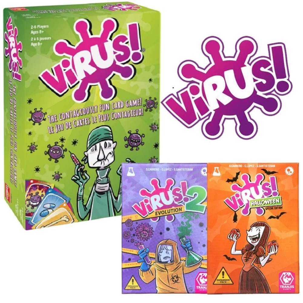 Party Games Bridal Shower - Interessante gioco di carte Virus Card