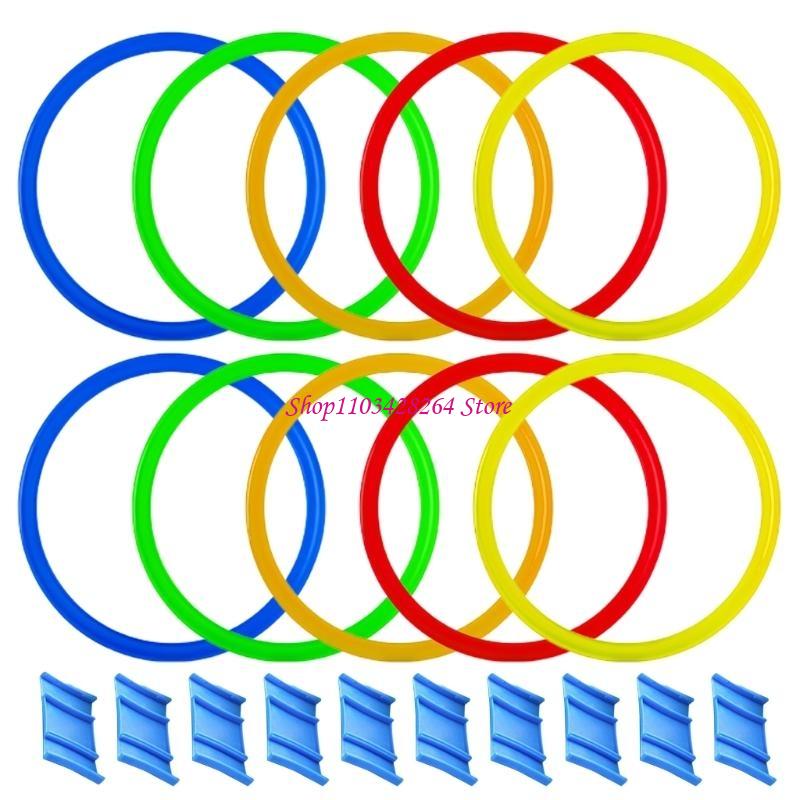 Party Games Physical - Set cerchi da salto per interni
