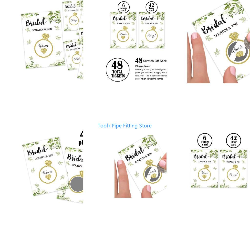 Party Games Bridal Shower - F92B Set carte da gioco da