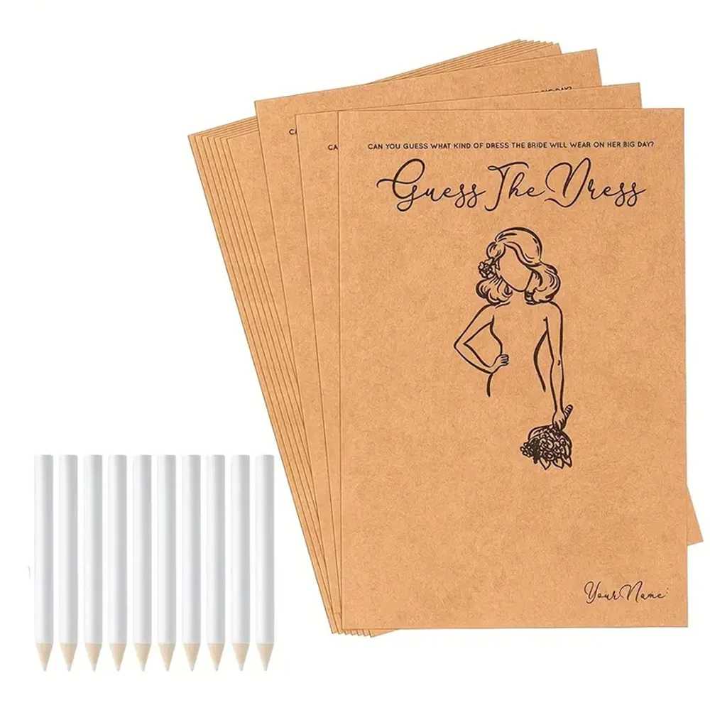 Party Games Bridal Shower - Runto 10 set di carte da