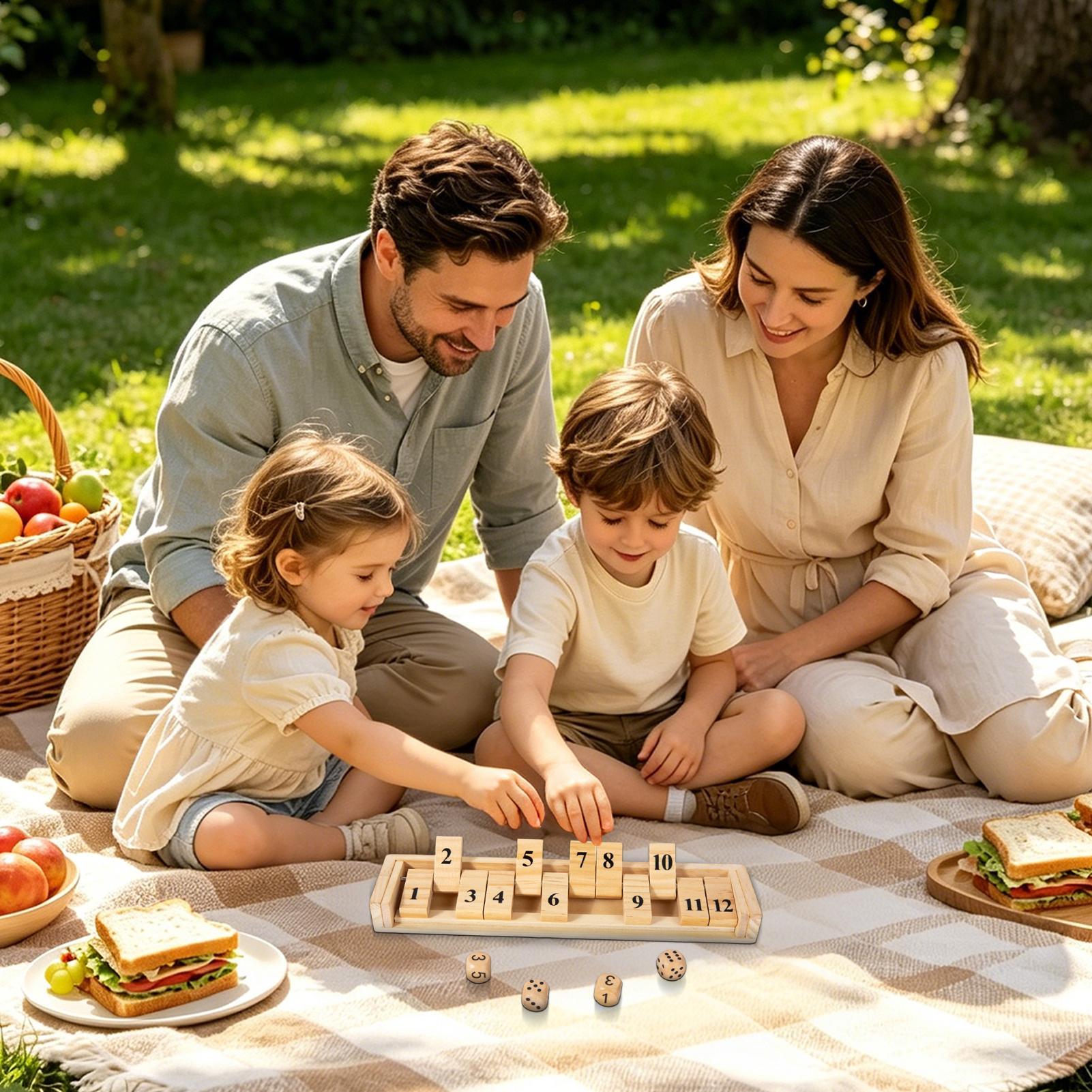 Gioco Shut The Box in Legno co - Party Games Usa recensione e prezzo