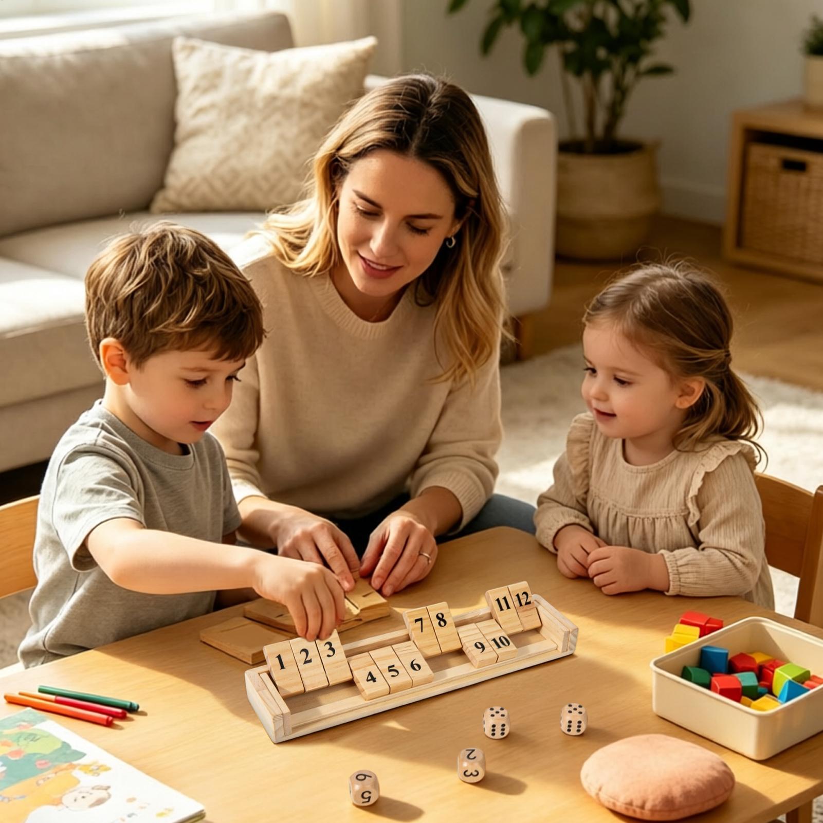 Gioco Shut The Box in Legno co - Party Games Usa recensione e prezzo