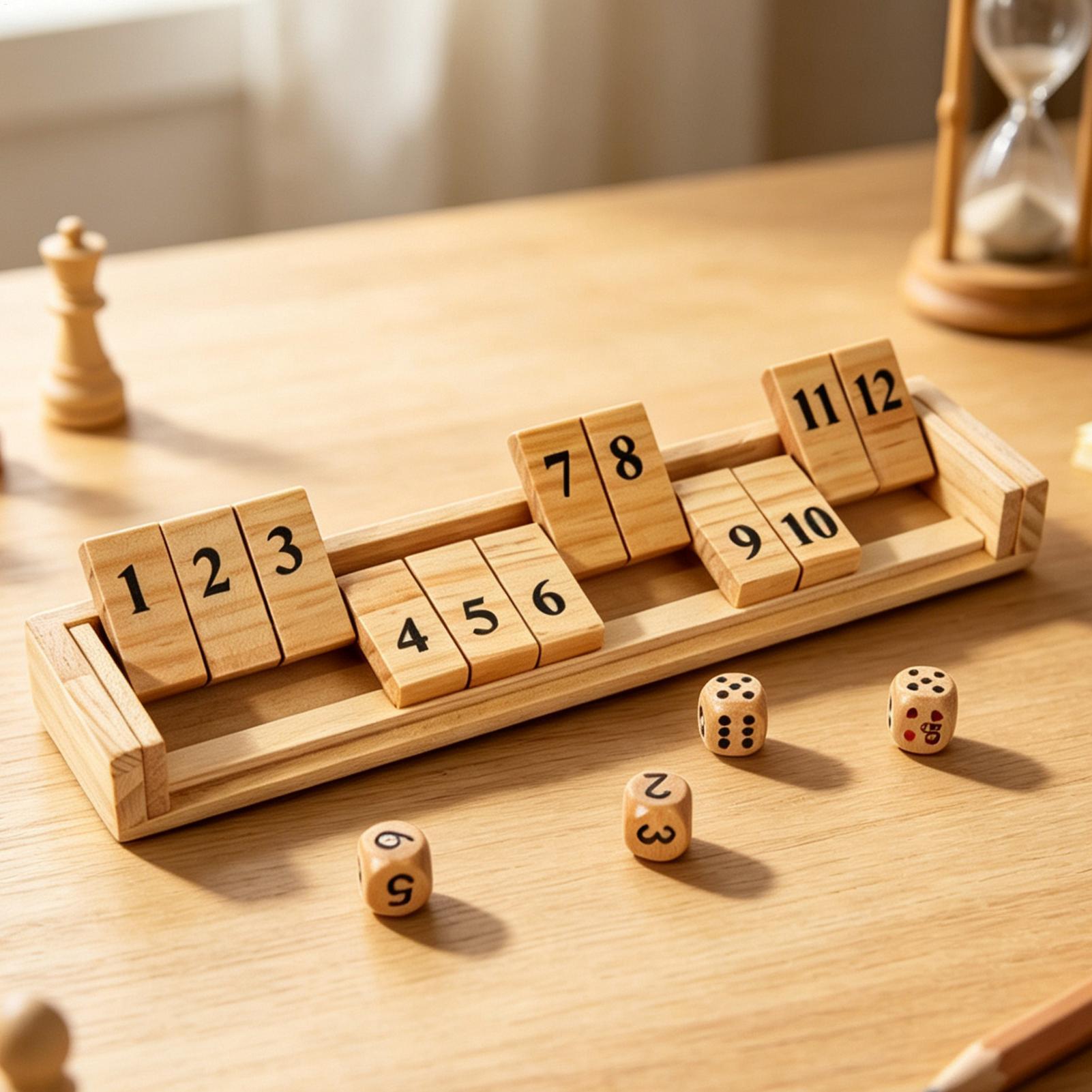 Gioco Shut The Box in Legno co - Party Games Usa recensione e prezzo