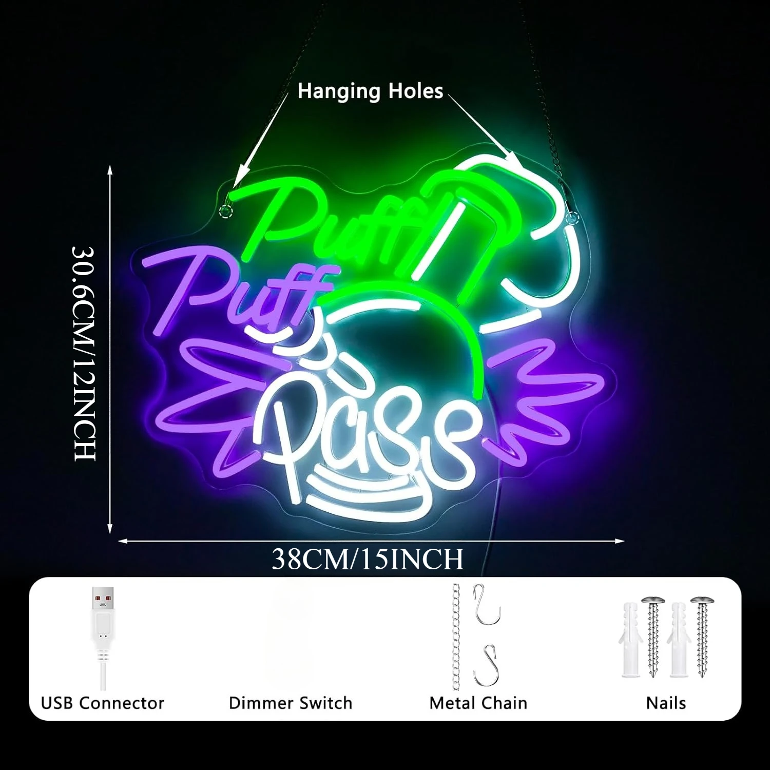 Insegna Luminosa Puff Puff Pas - Party Games Game Pass recensione e prezzo