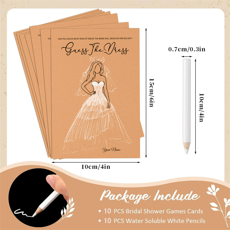 20 Carte Gioco Indovina il Ves - Party Games Bridal Shower recensione e prezzo