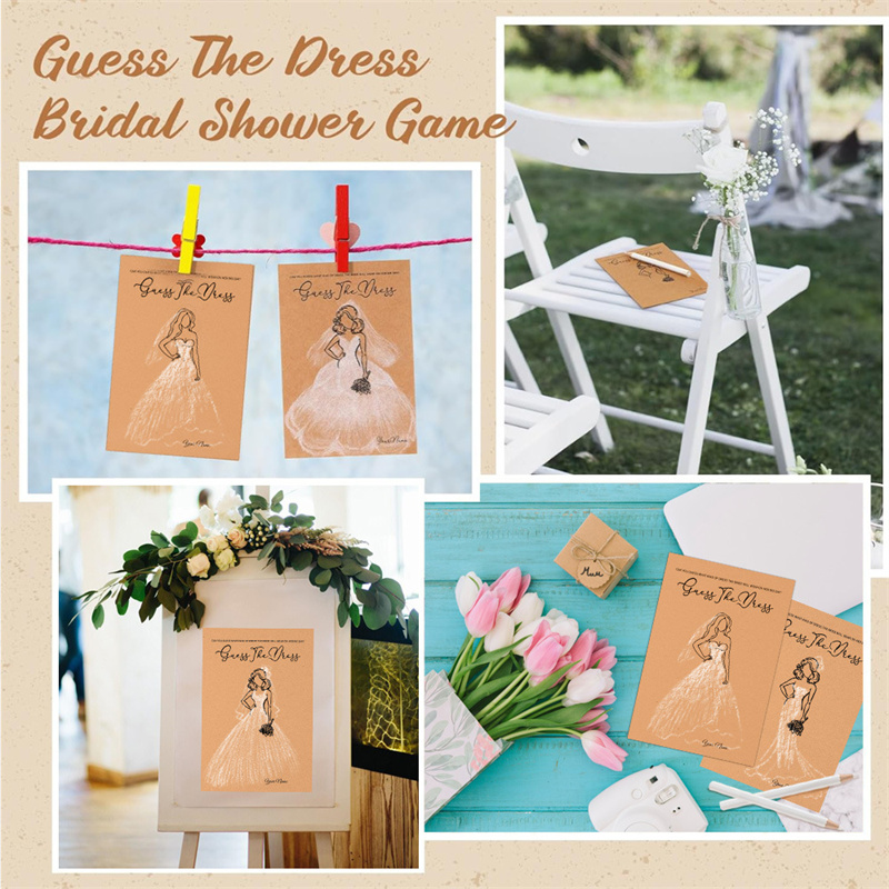 20 Carte Gioco Indovina il Ves - Party Games Bridal Shower recensione e prezzo