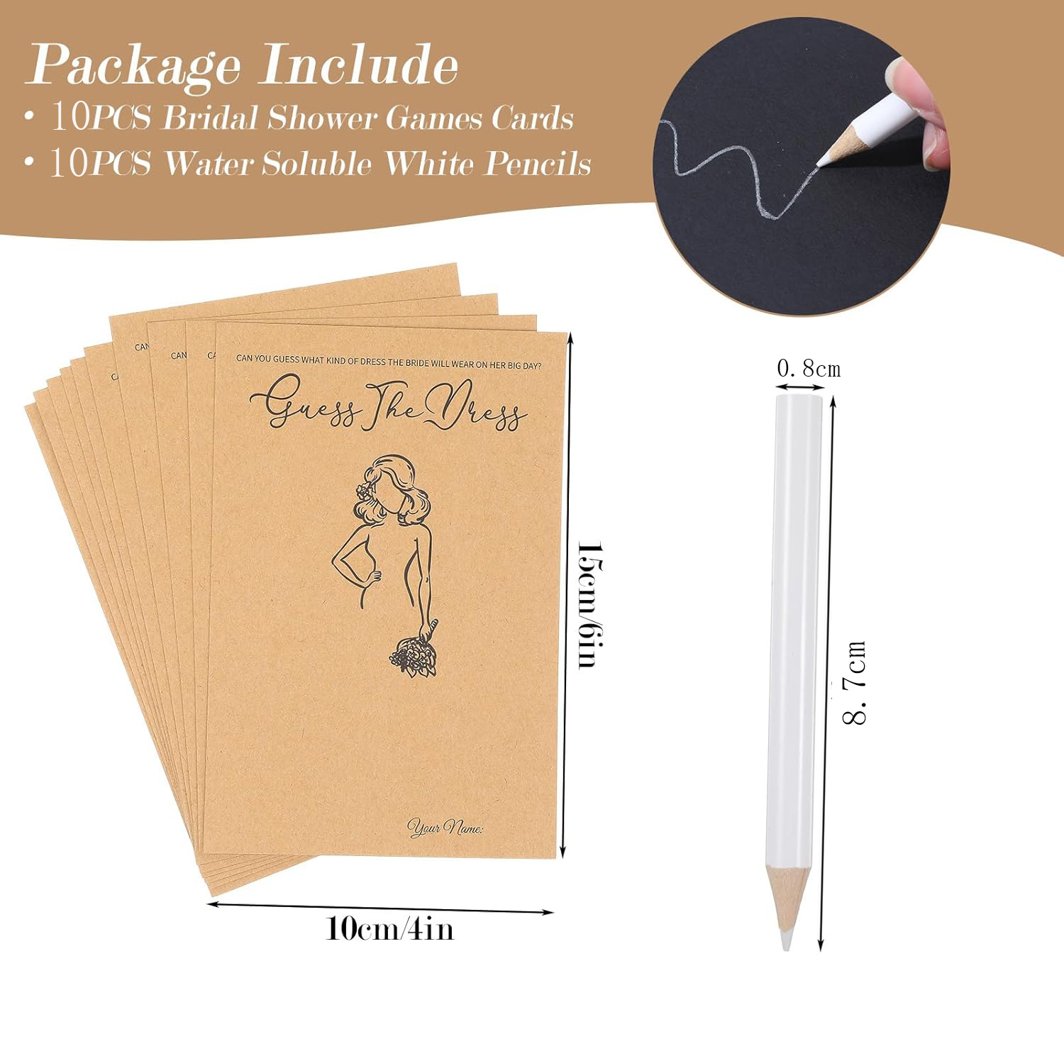 10 Set di Kit per Giochi di Co - Party Games Bridal Shower recensione e prezzo