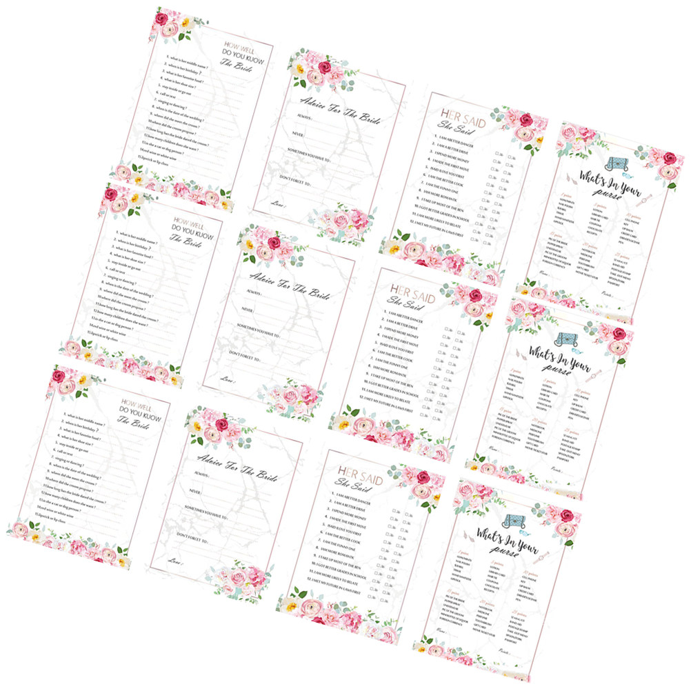 48 Carte per Addio al Nubilato - Party Games Bridal Shower recensione e prezzo