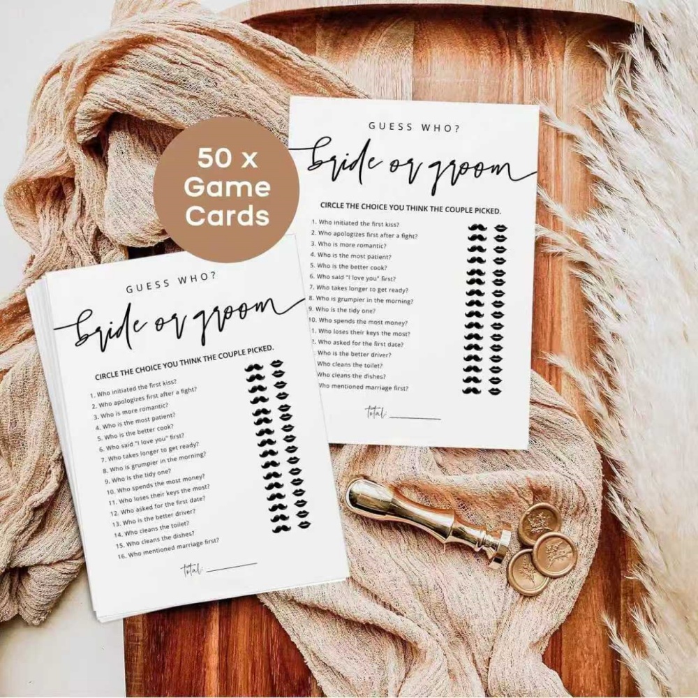 20 Pezzi Carte da Gioco per Ma - Party Games Bridal Shower recensione e prezzo