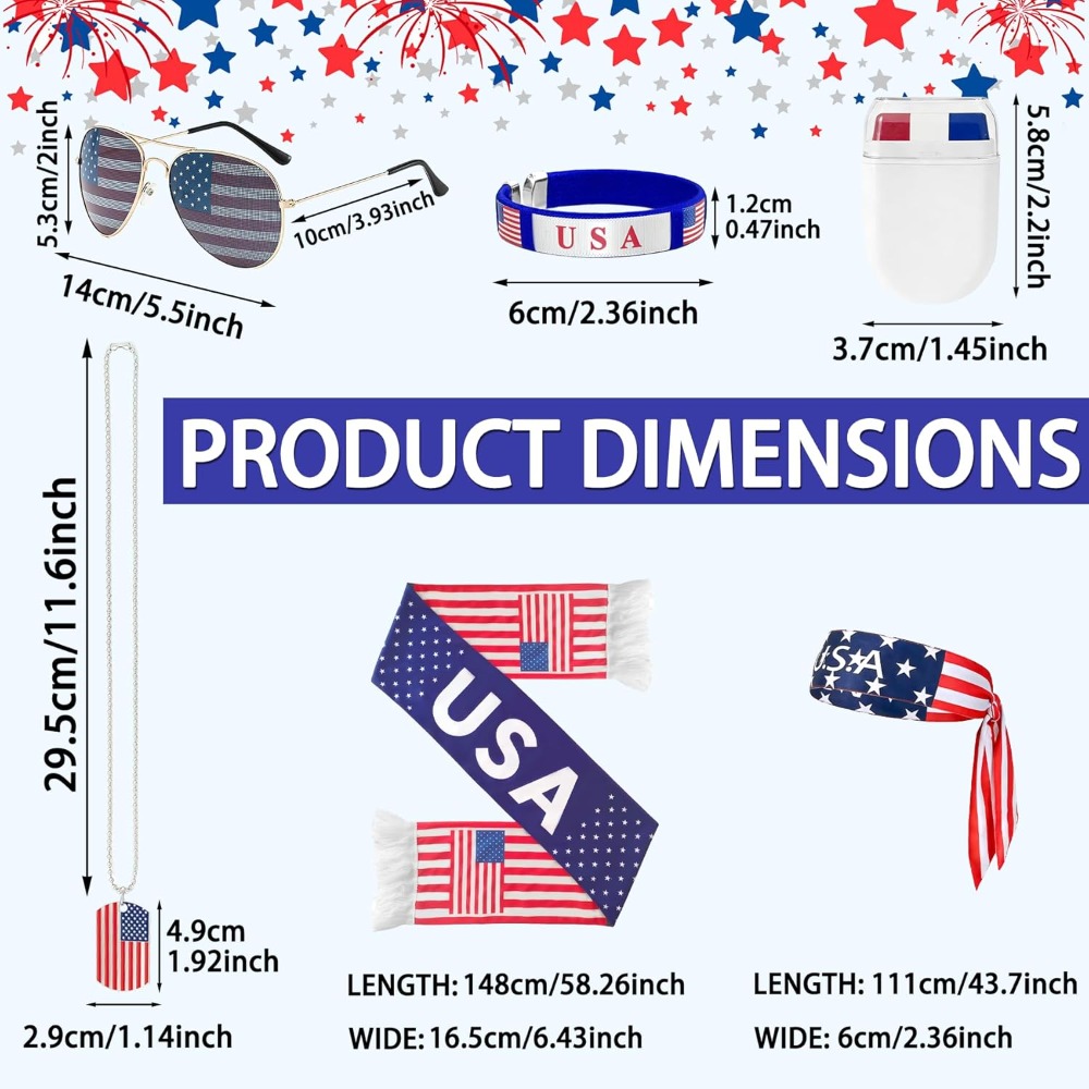 Kit Tifoso Patriottico USA 202 - Party Games Usa recensione e prezzo