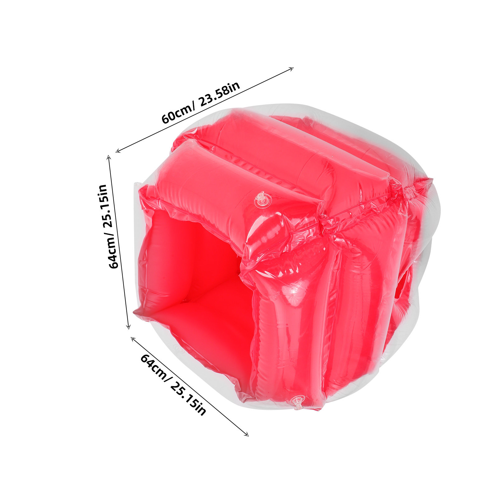 Palla Gonfiabile Rossa in PVC  - Party Games Physical recensione e prezzo