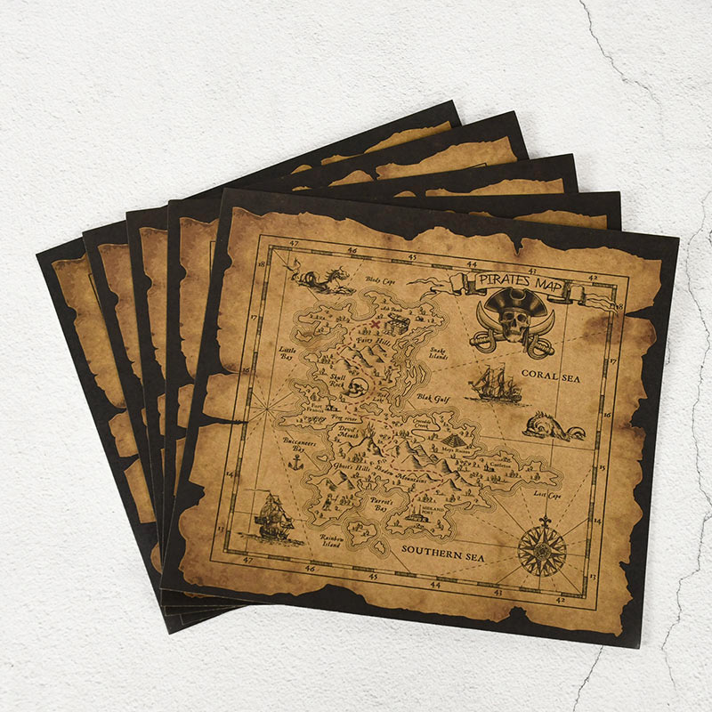 Mappa del Tesoro Pirata in Car - Party Games No Supplies recensione e prezzo