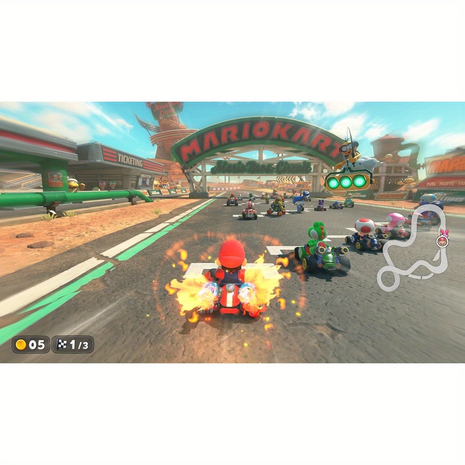 Mario Kart World Scheda di Gio - Party Games Physical recensione e prezzo